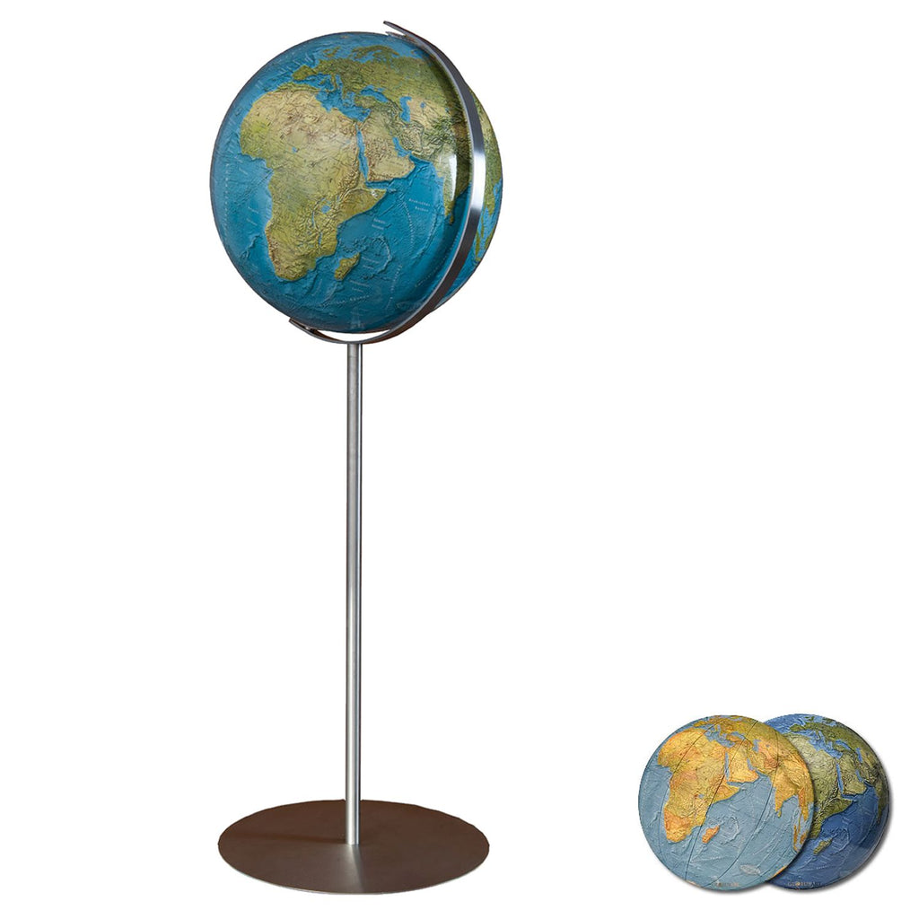 Columbus Duorama Floor Globe, D 400 mm, Illuminated Globe, acrylic glass, various versions