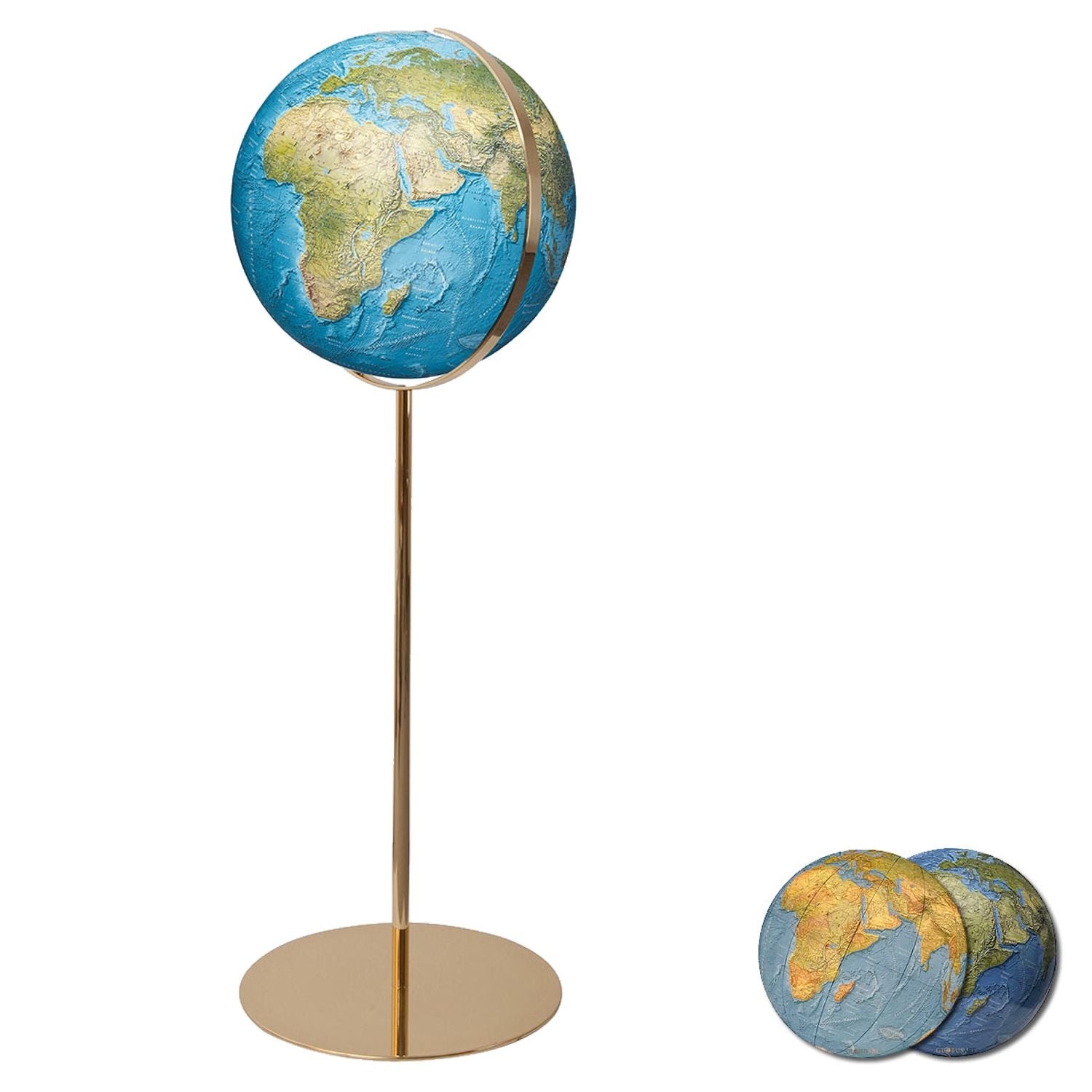 Columbus Duorama Floor Globe, D 400 mm, Illuminated Globe, acrylic glass, various versions