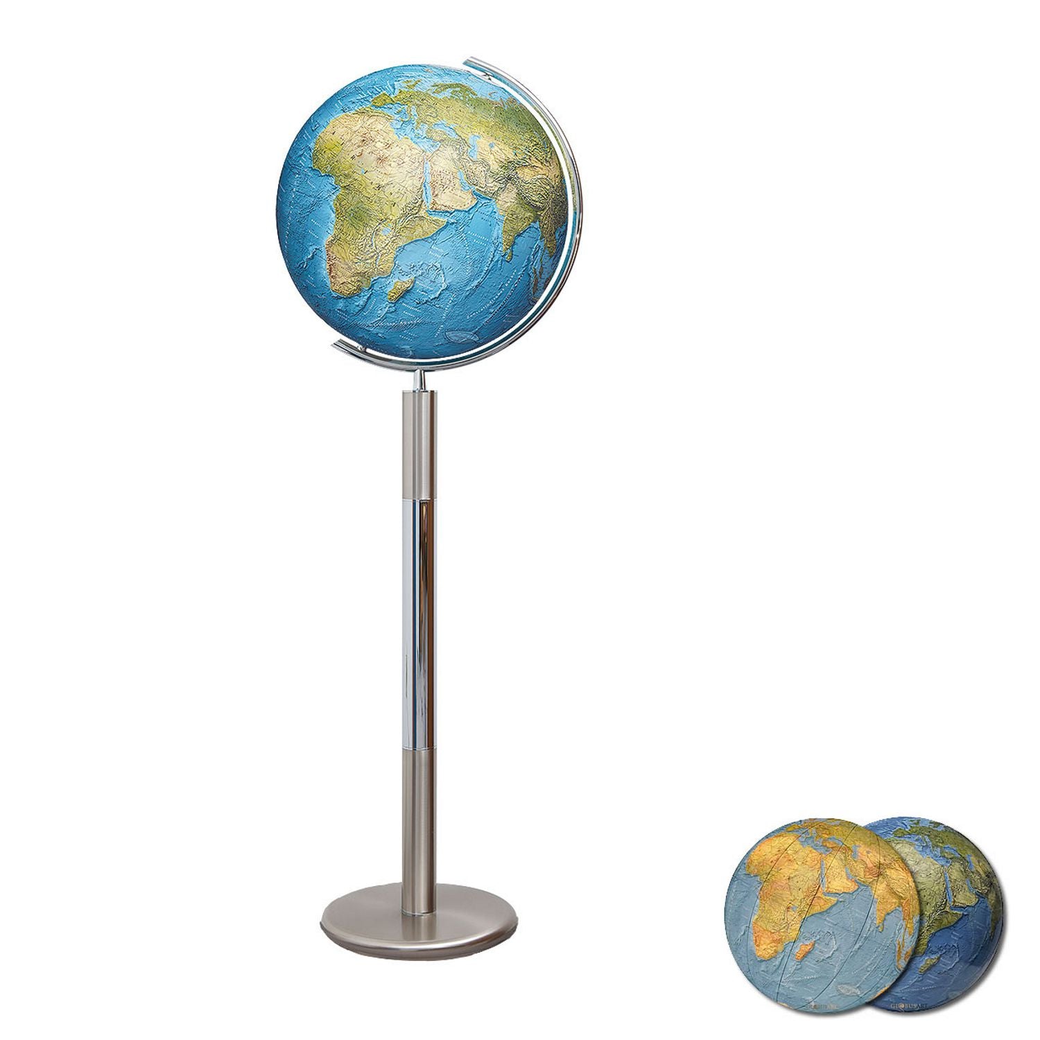 Columbus Duorama Floor Globe, D 400 mm, Illuminated Globe, acrylic glass, various versions