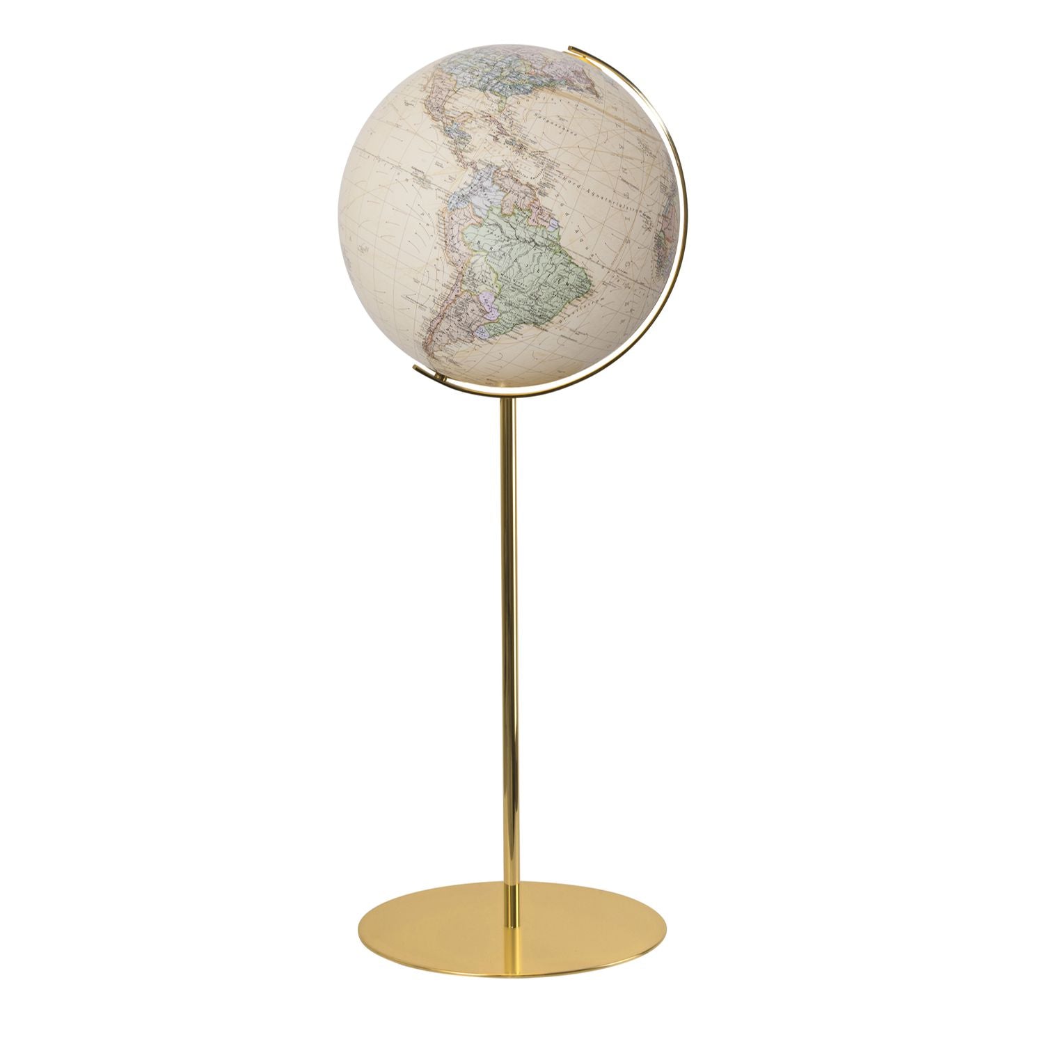 Columbus Royal Illuminated Globe, D 400 mm, Floor Globe, acrylic glass, various versions