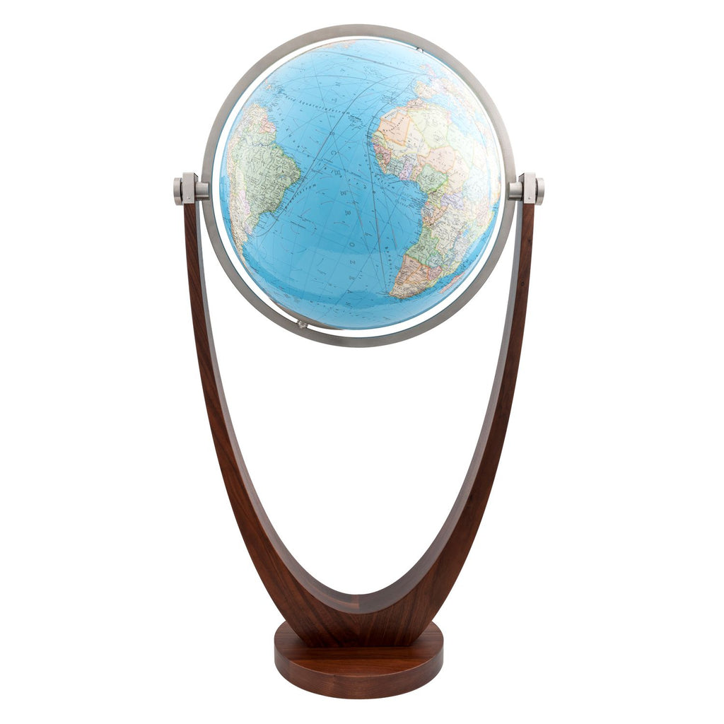 Columbus Harmonie Floor Globe, D 51 cm, crystal glass, fork base, various versions