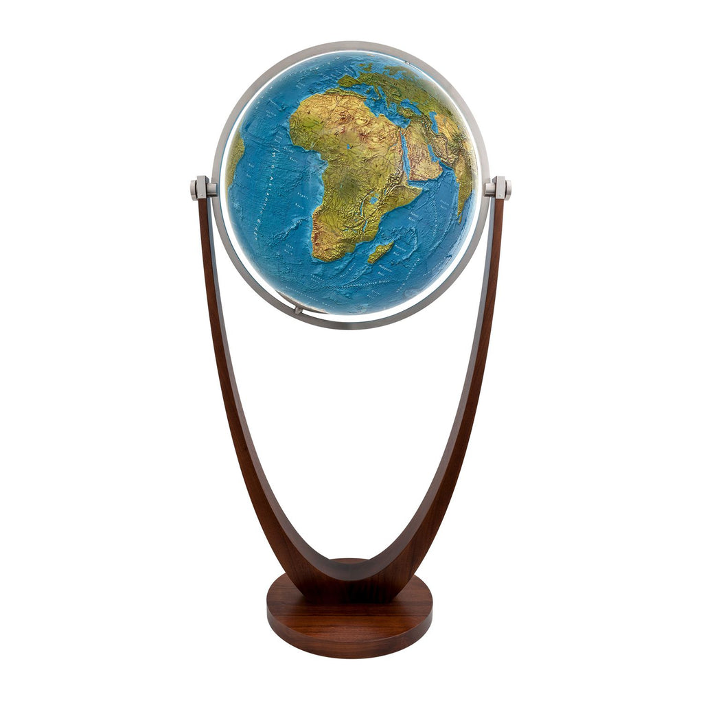 Columbus Floor Globe Harmonie D 60 cm Acrylic Glass and Fork Base, various variants