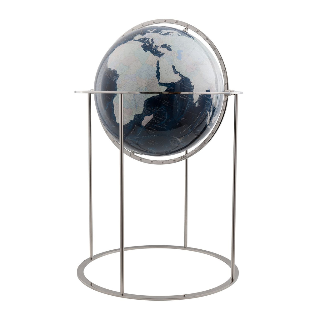 Columbus Black Series Savannah Standglobus mit Edelstahlgestell