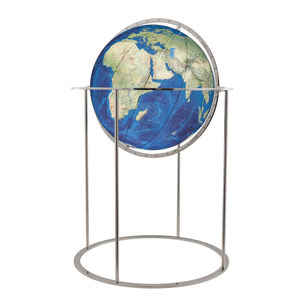Columbus BLACK SERIES Floor Globe Savannah D 60 cm Acrylic Glass and Stainless Steel