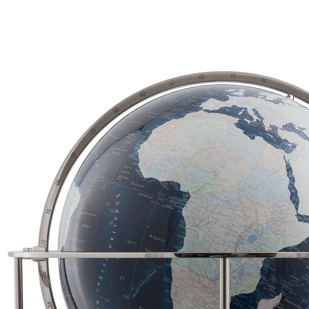 Columbus BLACK SERIES Floor Globe Savannah D 60 cm Acrylic Glass and Stainless Steel