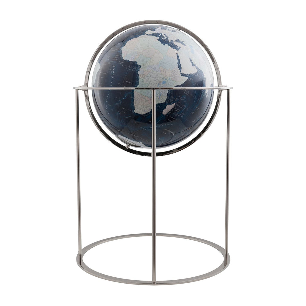 Columbus BLACK SERIES Floor Globe Savannah D 60 cm Acrylic Glass and Stainless Steel
