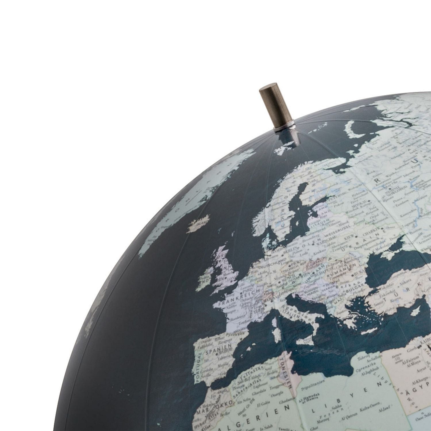 Columbus BLACK SERIES Floor Globe Radiant D 60 cm Acrylic Glass and Stainless Steel