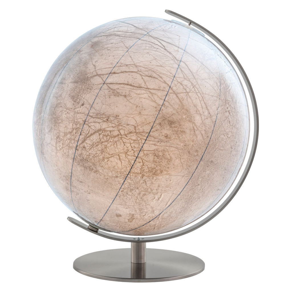 Columbus Leuchtglobus Jupitermond Europa aus Acrylglas