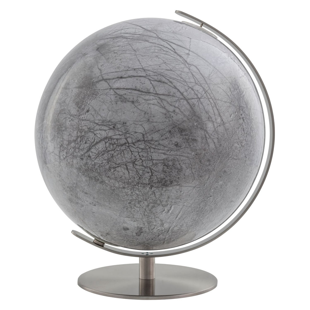 Columbus Illuminated Globe Jupiter Moon Europa D 40 cm Planet Globe Hand-Laminated