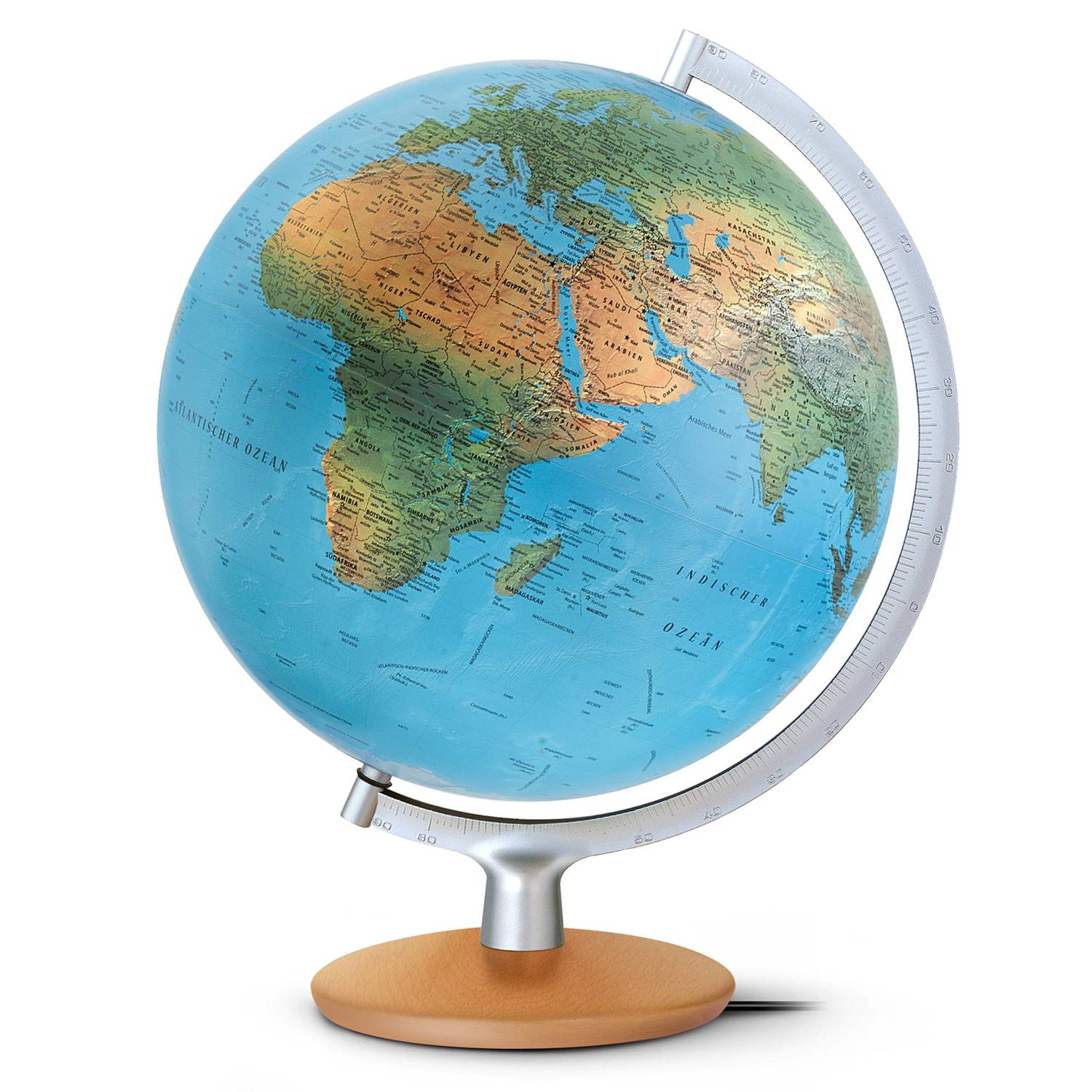 Räthgloben Dual-Image Illuminated Globe, 30 cm dia., 41 cm H, various variants