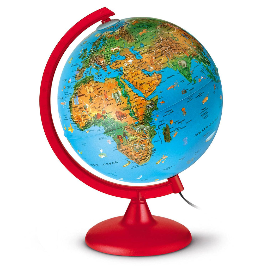 Rathgloben Children's Illuminated Globe, 25 cm D, 35 cm H, various variants