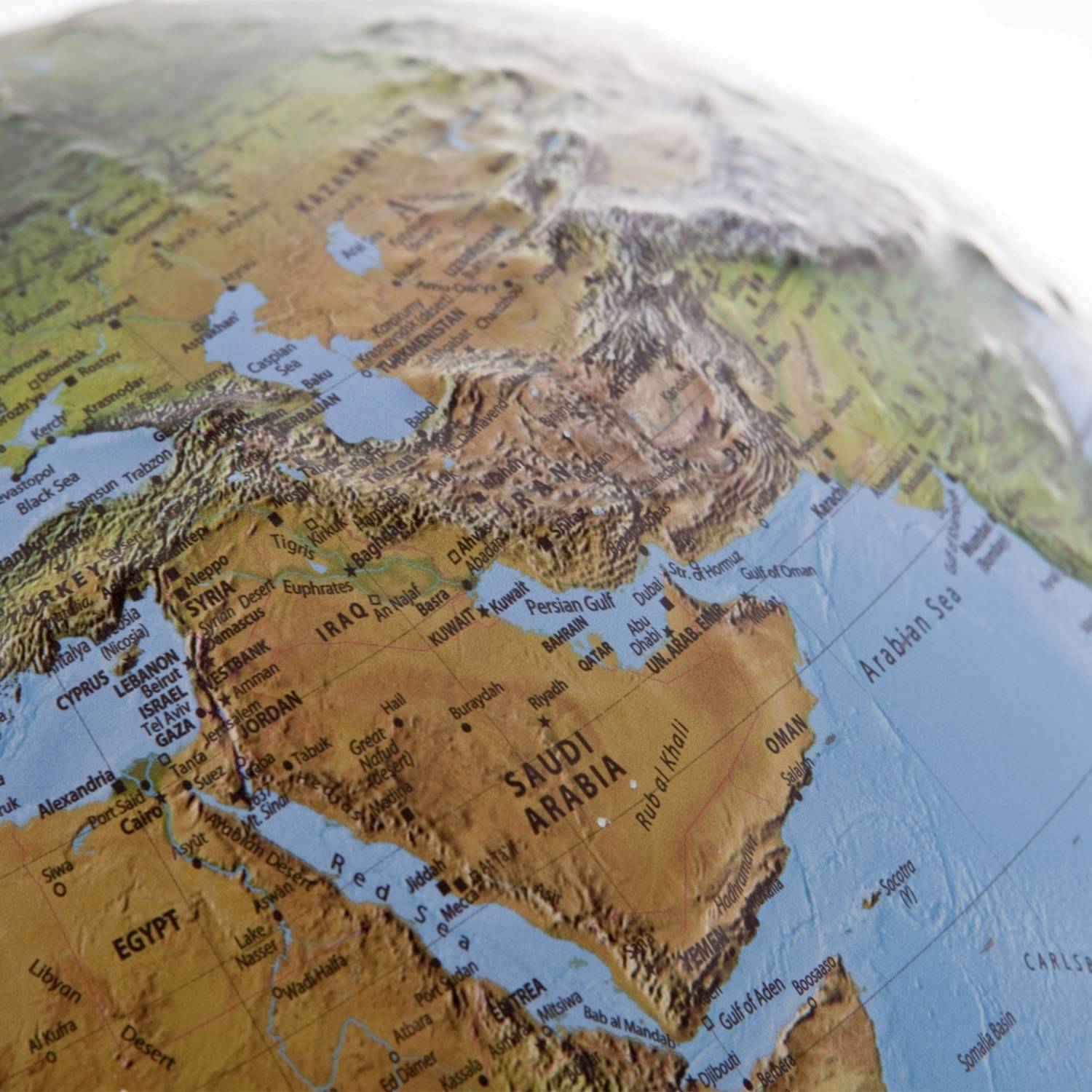 Rathgloben Dual-Image Illuminated Globe, 30 cm D, 39 cm H, Various Variants