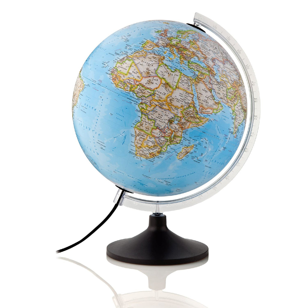 National Geographic Carbon Illuminated Globe, 30 cm Table Globe, various variants