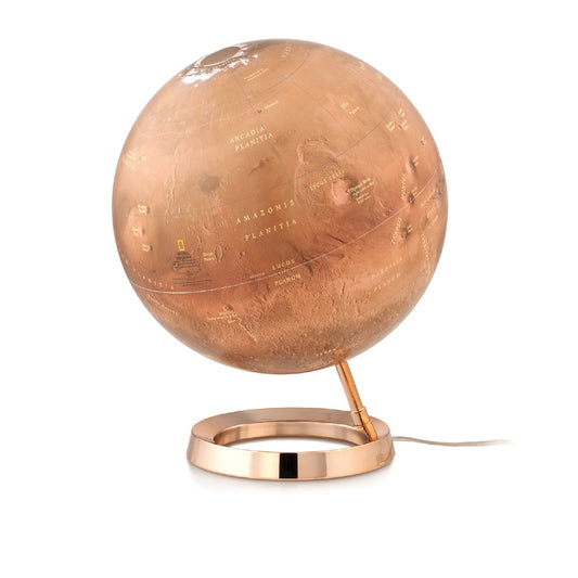 National Geographic Leuchtglobus Red Planet Tischglobus des Planeten Mars 30 cm