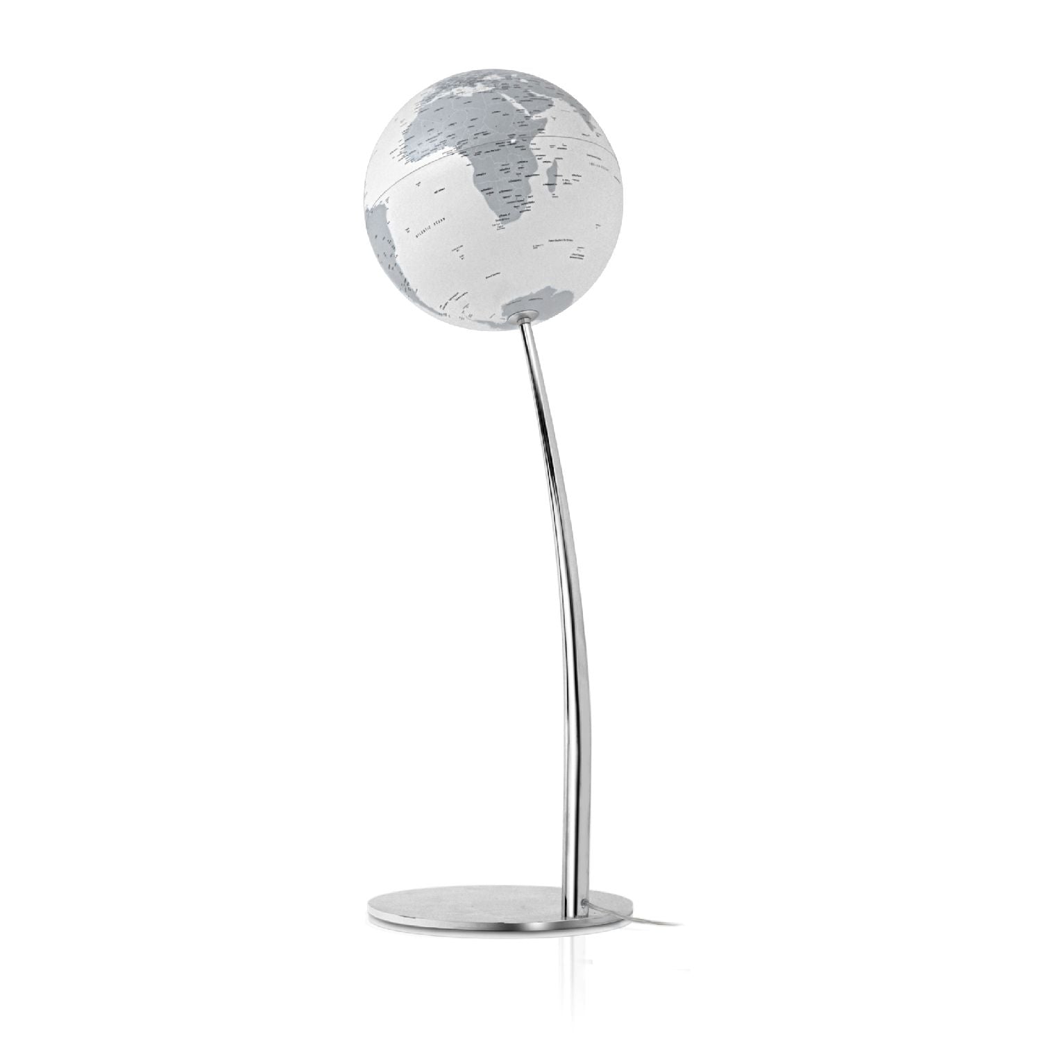 Atmosphere Floor-Standing Illuminated Globe Stem Reflection H 110 cm