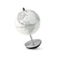 Atmosphere Miniglobus Swing D 11 cm H 19 cm mit weiß-grauer Weltkugel