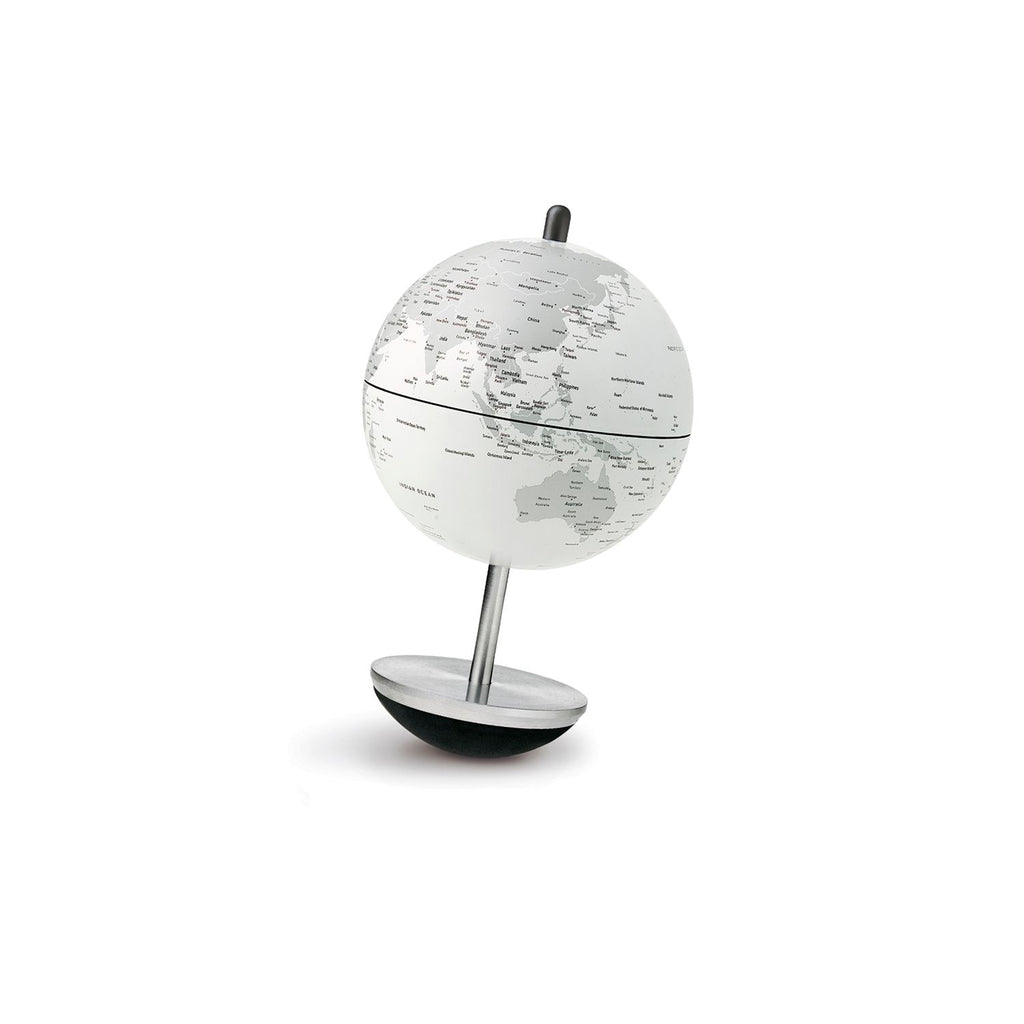 Atmosphere Mini Globe Swing D 11 cm H 19 cm with White-Grey Globe