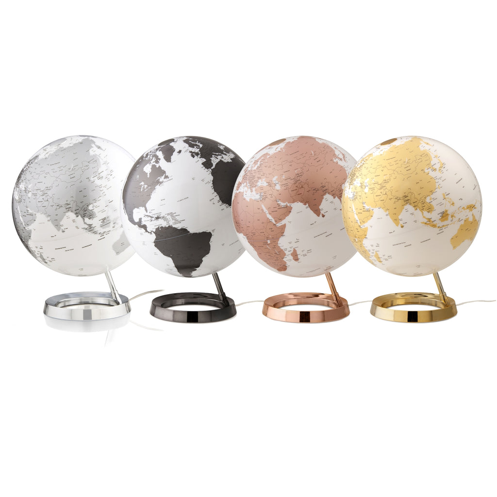Atmosphere Light & Colour Illuminated Globe 30 cm Desk Globe in Various Variants