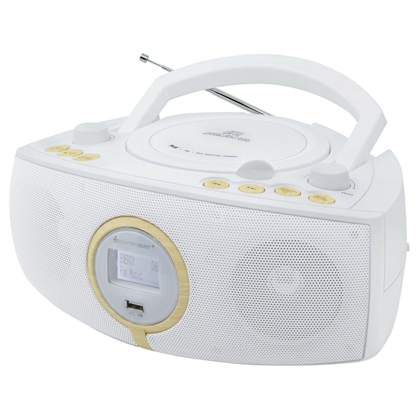 Soundmaster SCD1500 Stereo DAB+/UKW-PLL Radio, CD/MP3, verschiedene Farben