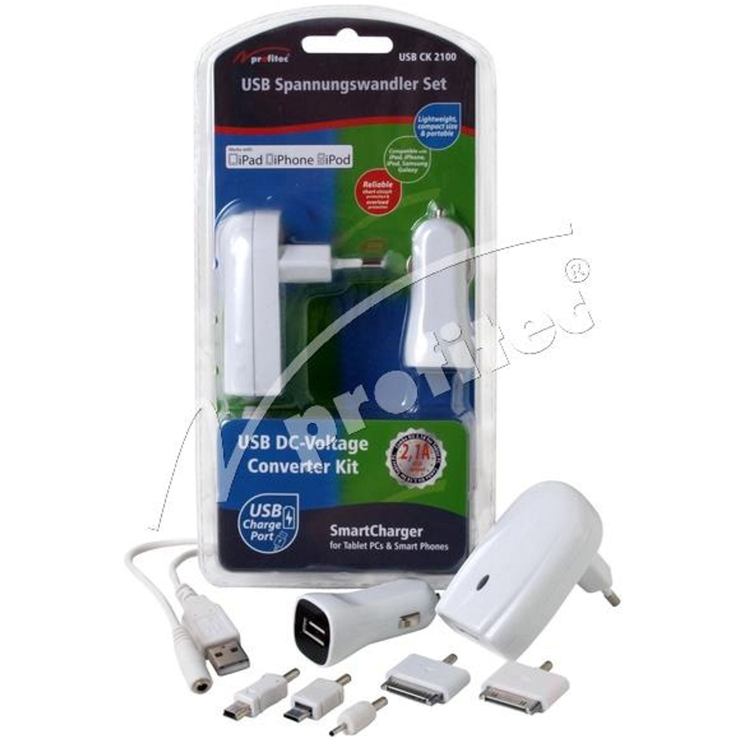 Profitec USB Spannungswandler Set 230V und 12-24V