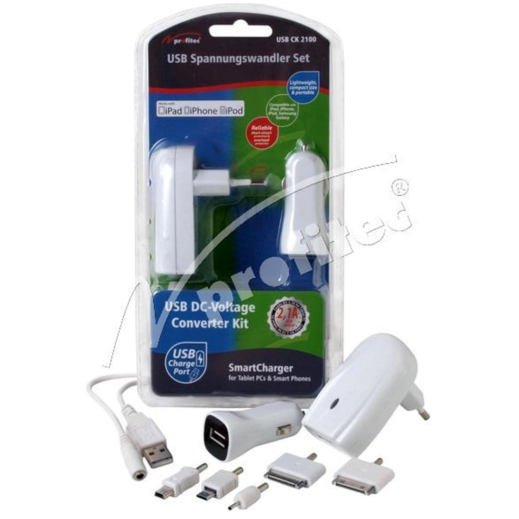 Profitec USB Voltage Converter Set, 100-240 VAC, 12-24 VDC