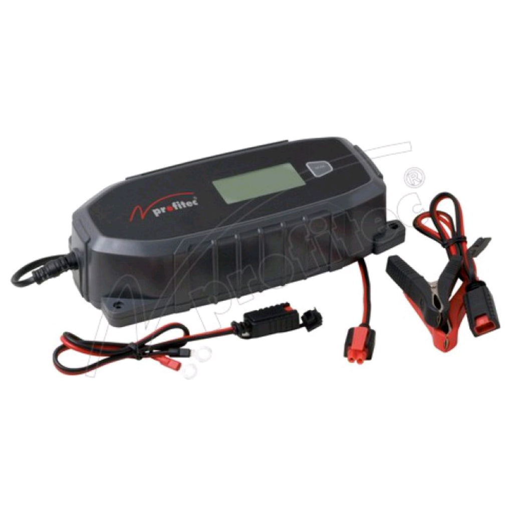 Profitec Charger for Lead-Acid Batteries, Fully Automatic, IP 65, with LCD Display