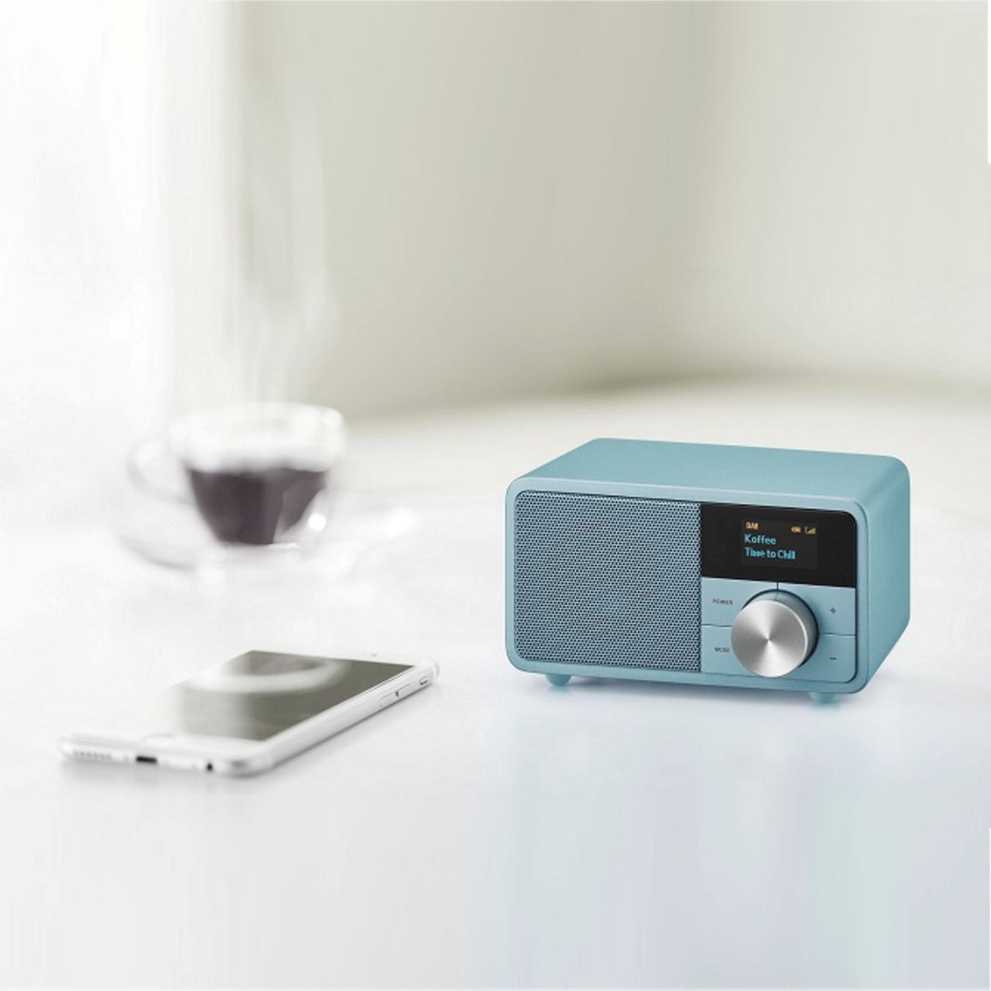 Sangean DDR-7 "Genuine Mini DAB" kompaktes Radio mit UKW, DAB+, Bluetooth, Akku