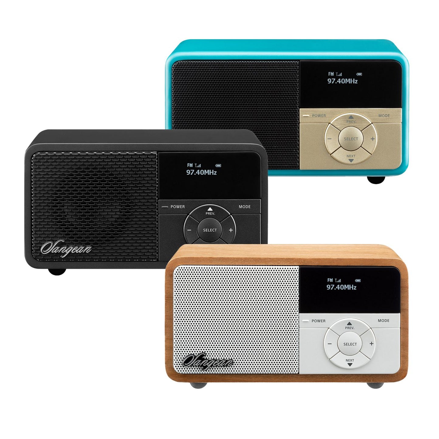 Sangean DDR-7X kompaktes Radio mit UKW, DAB+, Bluetooth, Akku