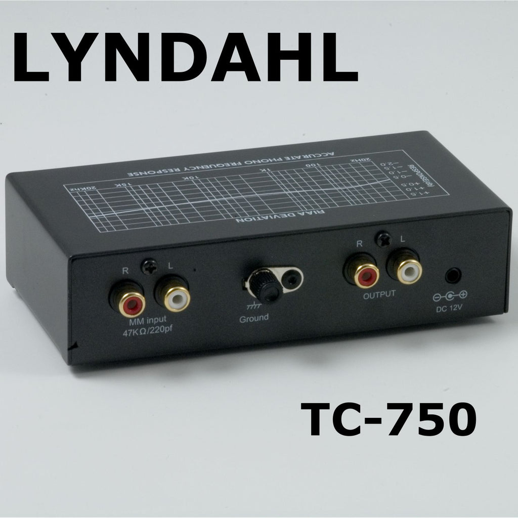 Lyndahl TC-750 MKII equaliser preamplifier with EUP2 power supply unit