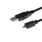 USB-Adapterkabel, A-Stecker auf Micro USB Stecker 1,3 Ampere, Ladekabel