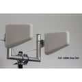 Wittenberg LAT 2000 DUO SET Universal Antenna for All Networks, 790-2690 MHz, White