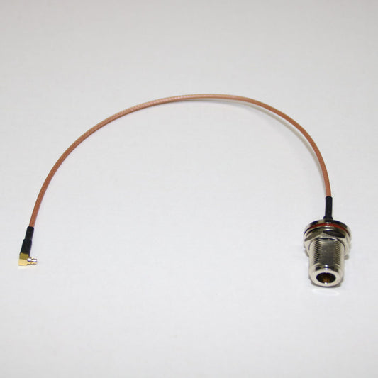 Wittenberg Adapterkabel Pigtail für Antennen MMCX auf N-Buchse, 20 cm
