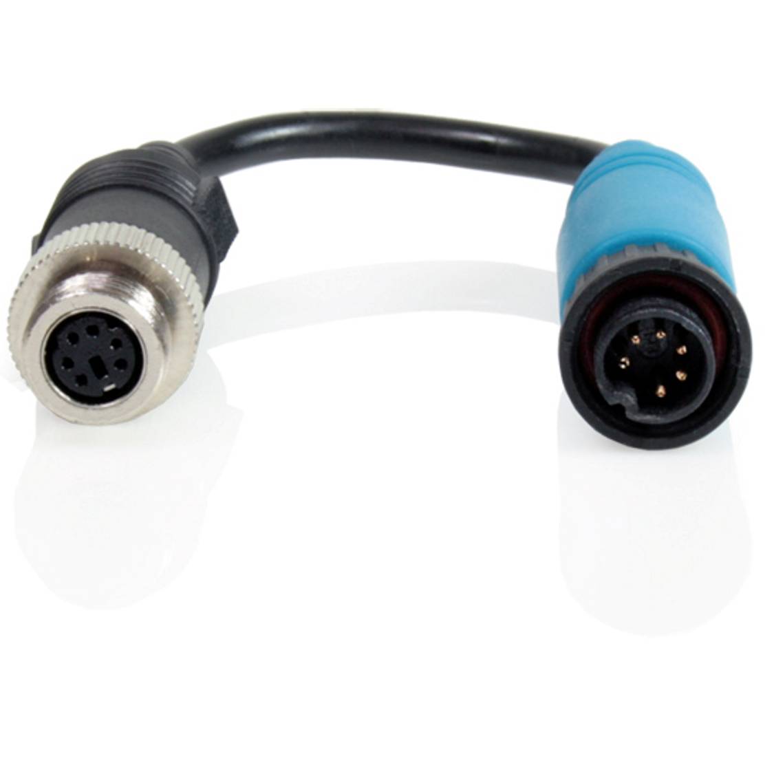 Caratec Kamera-Adapter 6-polige Metall-Schraubkupplung/ 6-poligen Schraubstecker