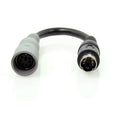Caratec Monitor-Adapter 6-polig auf 4-polig in Schwarz