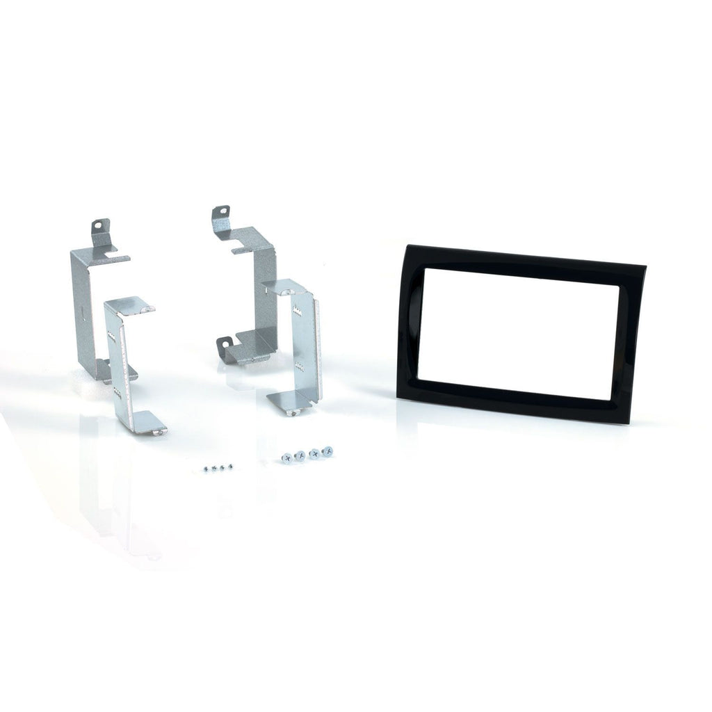 Double Radio Installation Kit for Ducato X250 and X290, in Black, High-Gloss