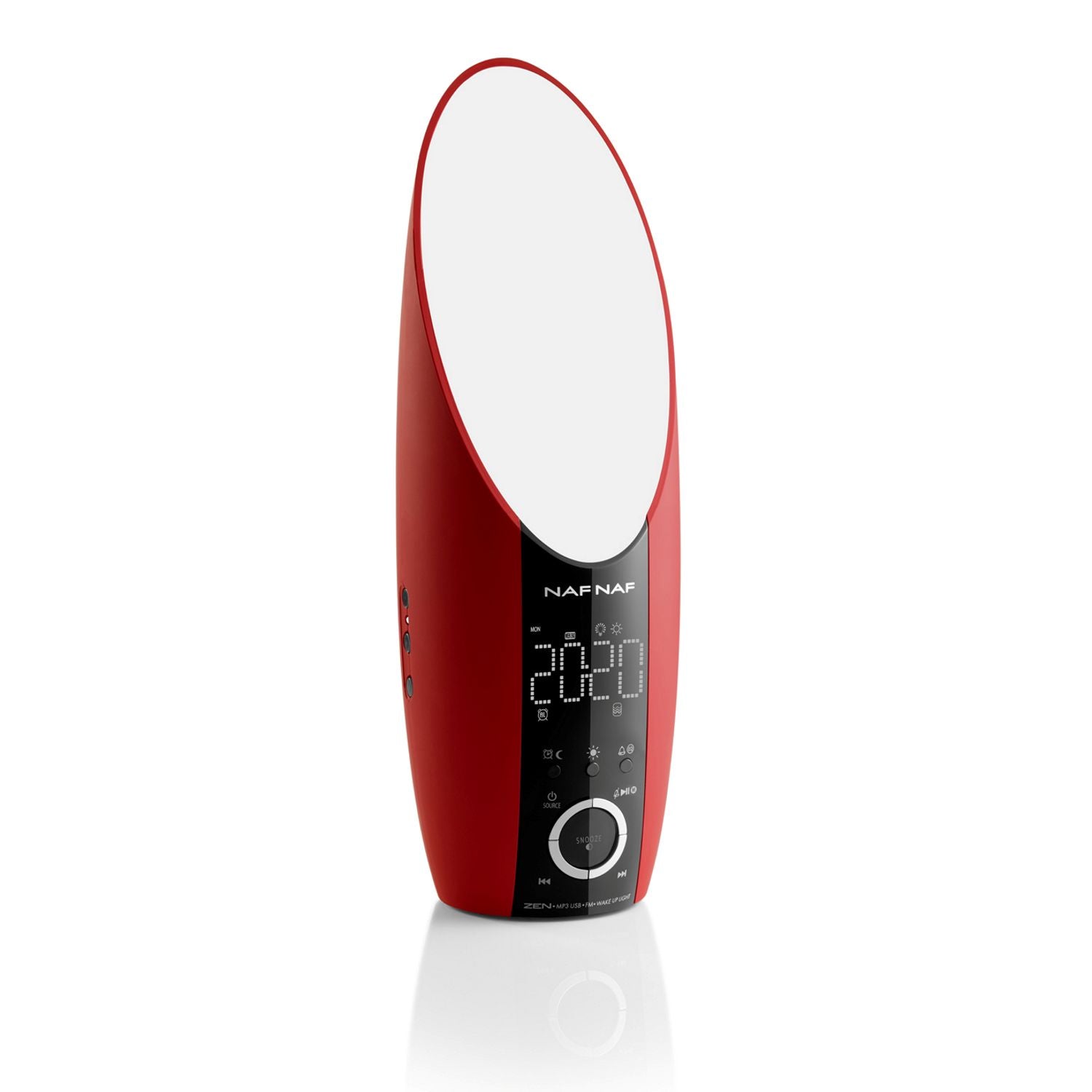 NAFNAF ZEN, light alarm clock, MP3 radio, USB, AUX-IN, various colours