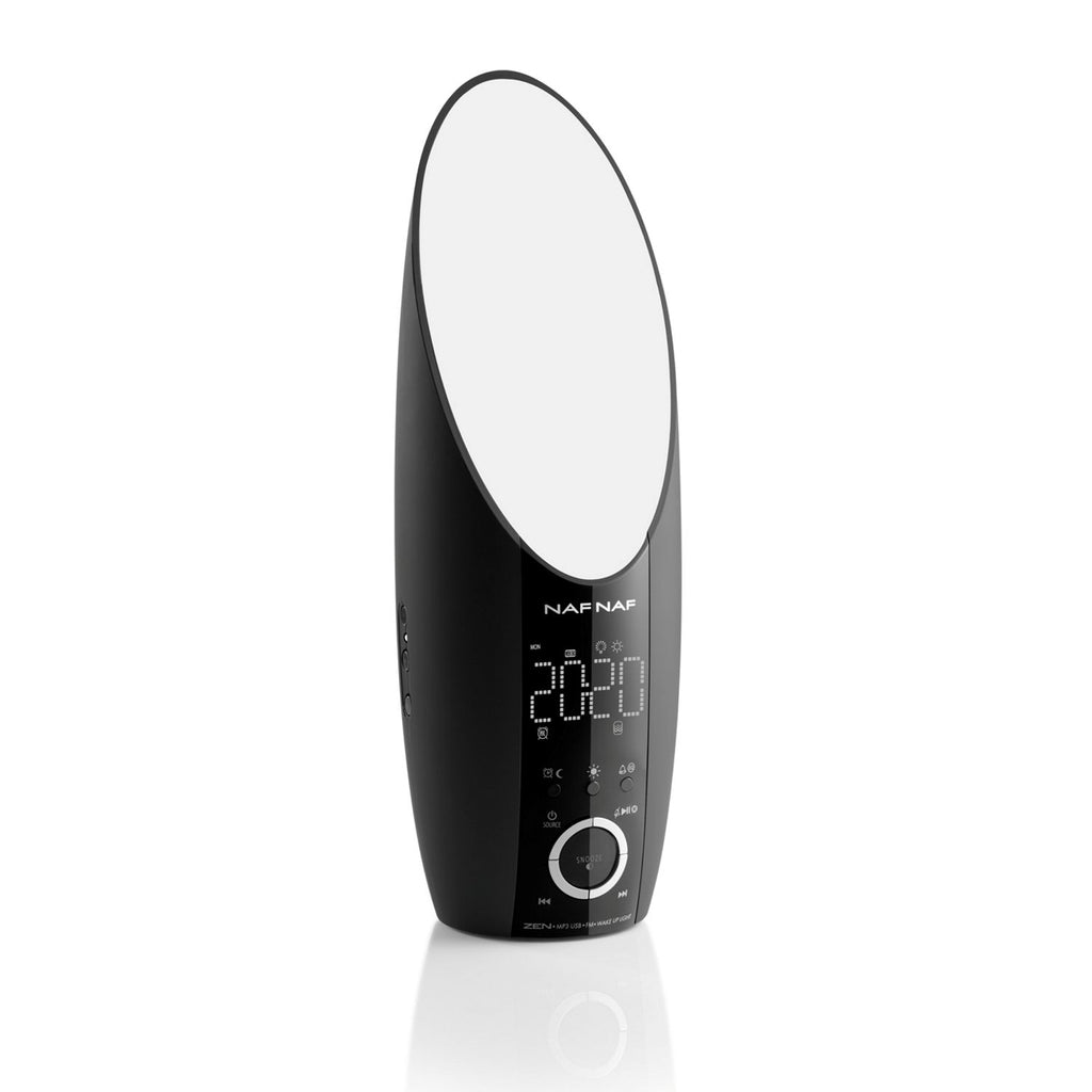 NAFNAF ZEN, light alarm clock, MP3 radio, USB, AUX-IN, various colours