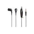 HQ In-Ear Headset mit Mikrofon schwarz
