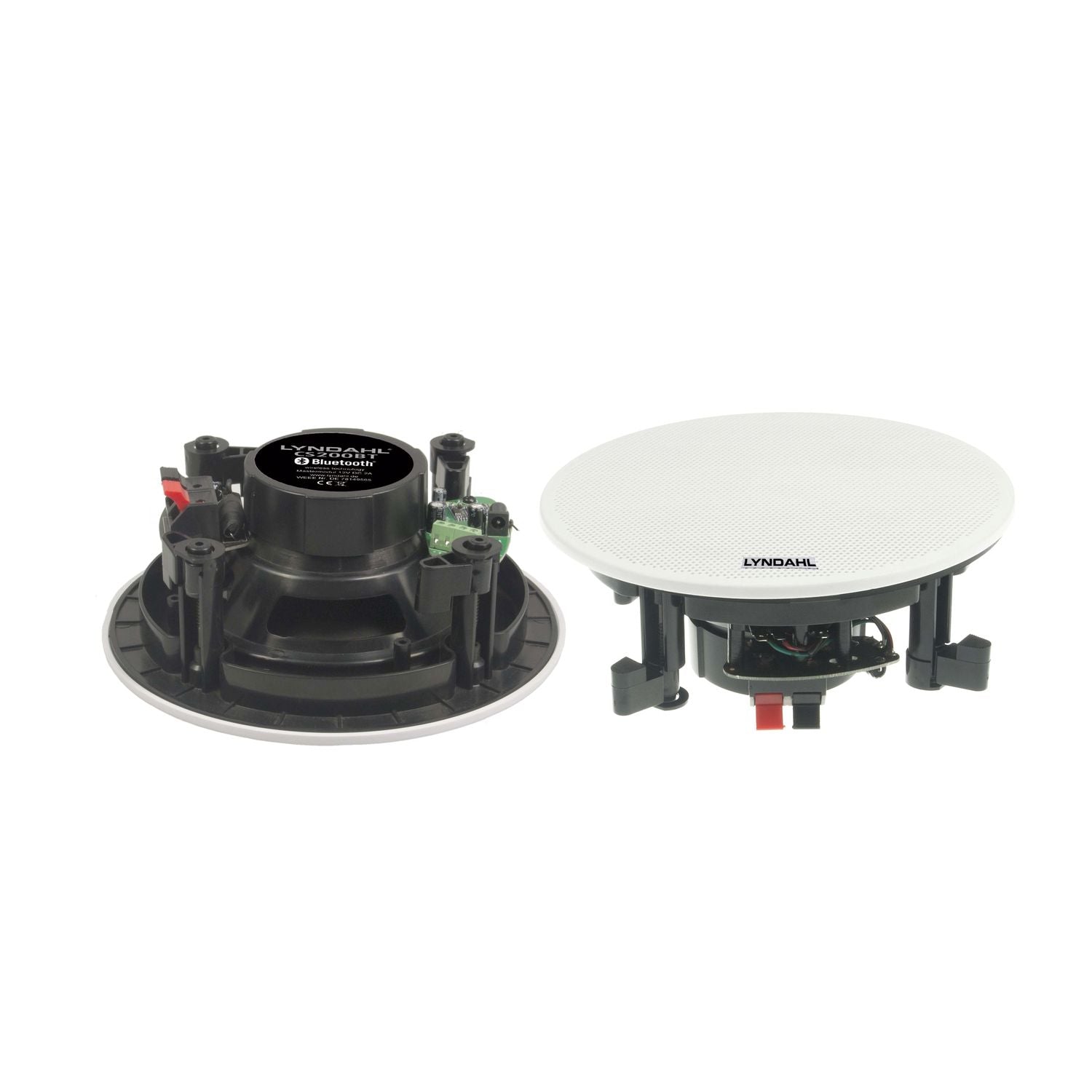 Lyndahl CS200BT 2-Wege-Einbaulautsprecher in Weiss mit Bluetooth