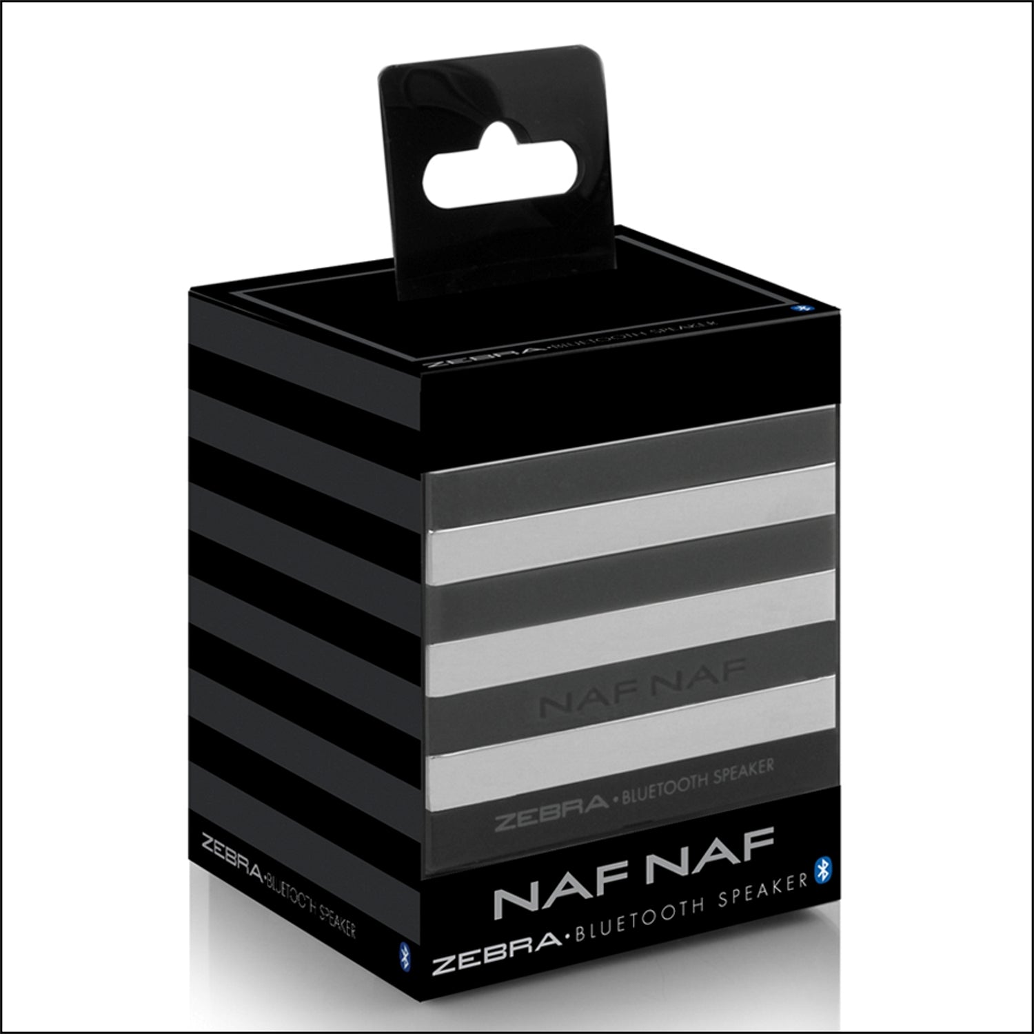 NAFNAF Zebra, Portable 3.0 Bluetooth Speaker, 3W, up to 10 Metres