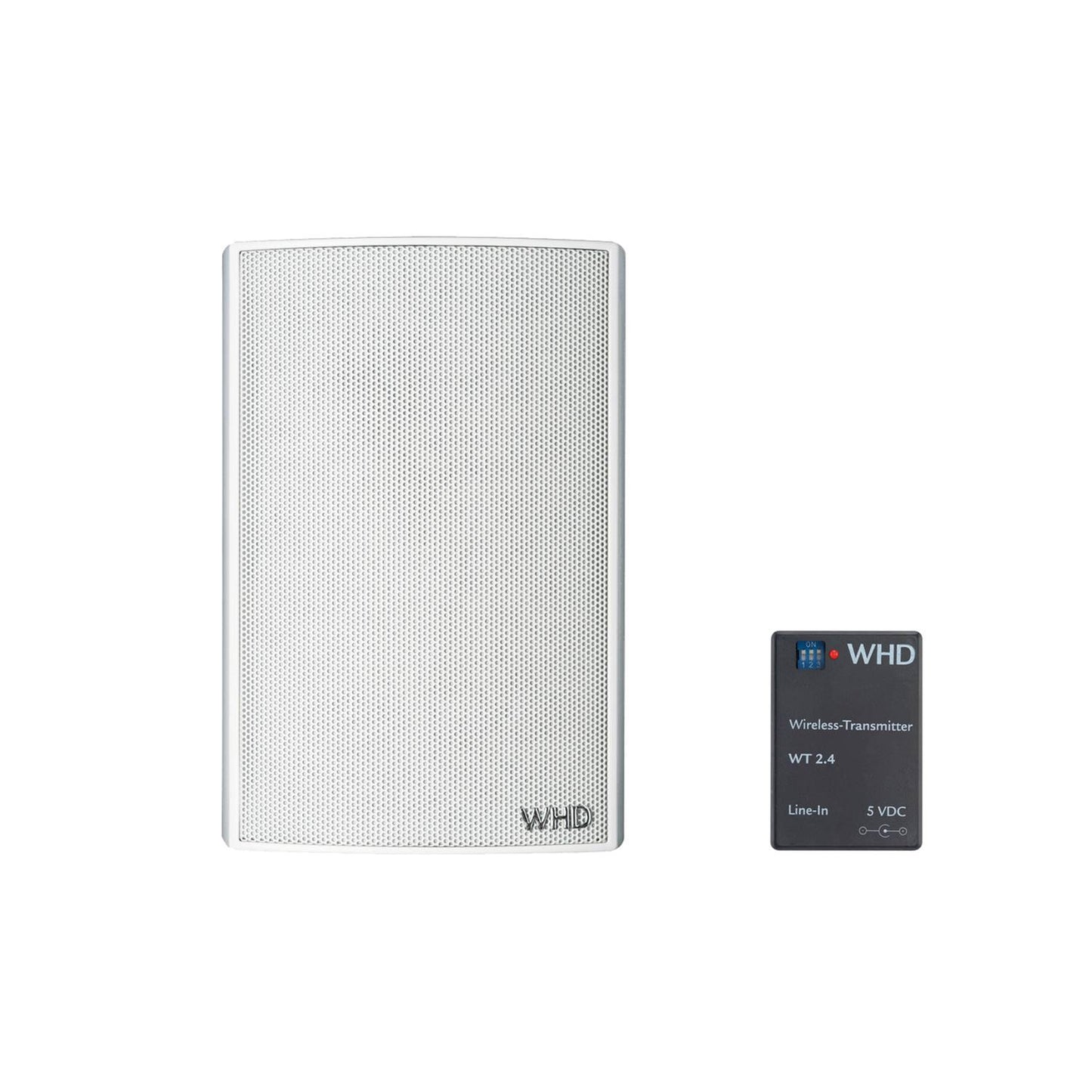 WHD Mini 4 Wireless - Hochwertiger Hi-Fi Lautsprecher weiß/schwarz
