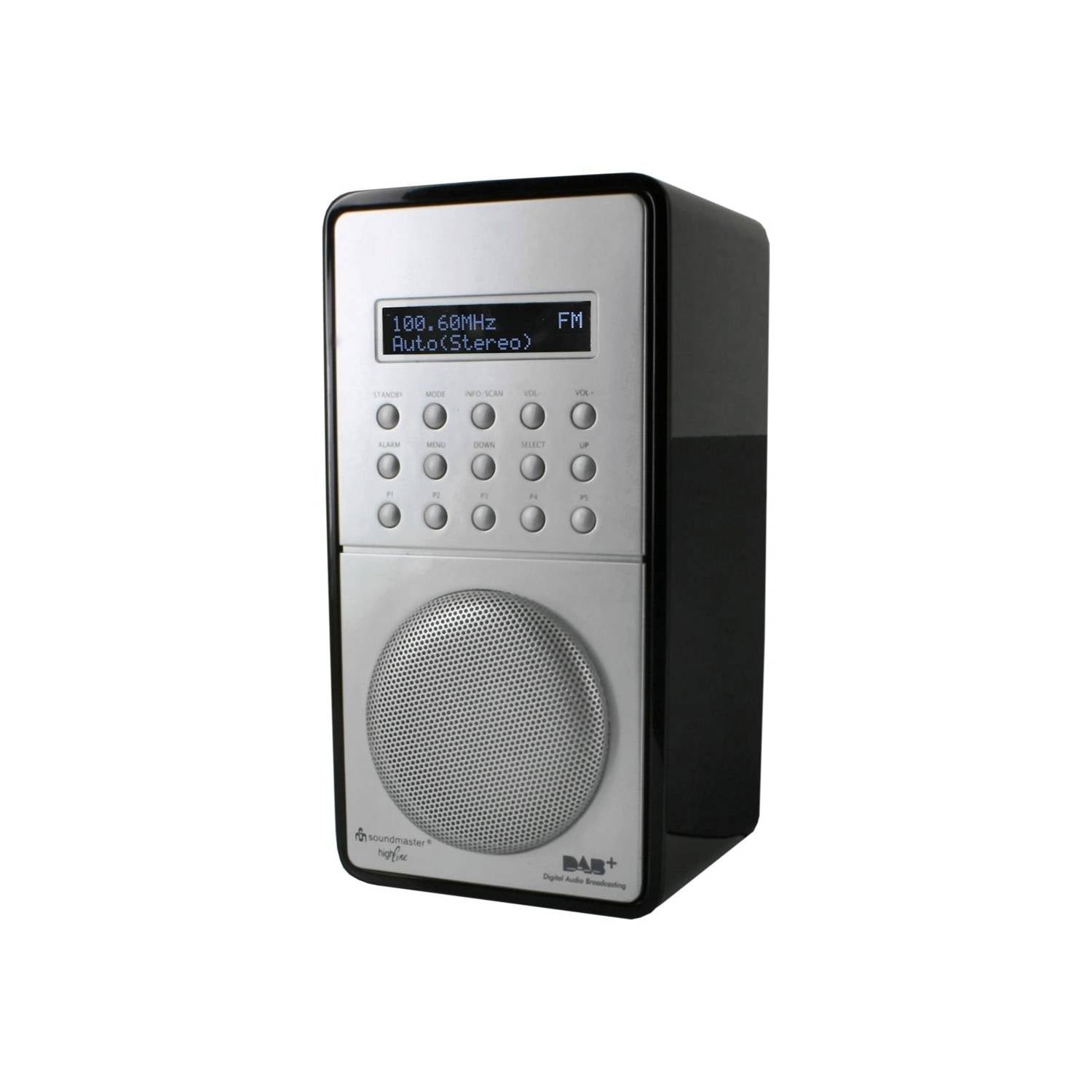 Soundmaster DAB100 DAB+/FM Radio with Rechargeable Battery