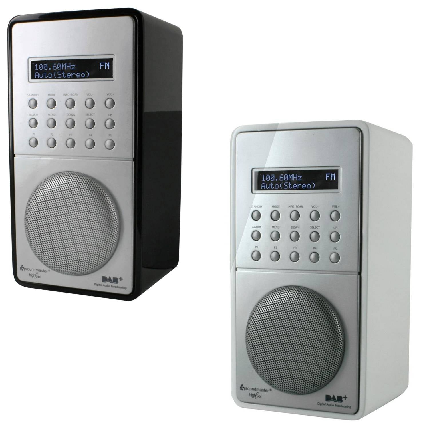 Soundmaster DAB100 UKW/MW-Radio mit Akku