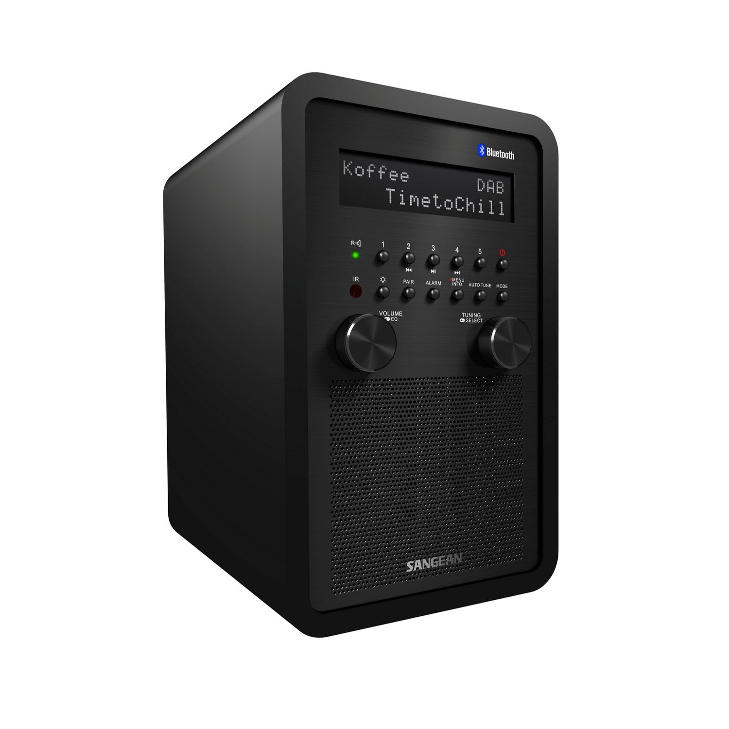 Sangean DDR-60 BT DAB/DAB+ Radio, Aux-In, Bluetooth, in Black