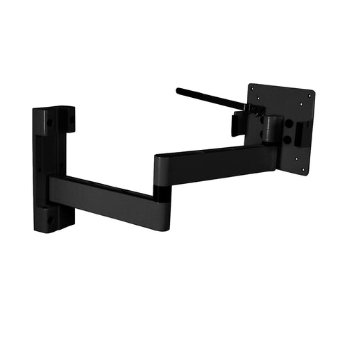 Caratec Flex CFW304AS TV-Wandhalter in Schwarz, drei Drehpunkte