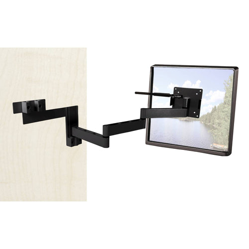Caratec Flex CFW400AS TV-Wandhalter mit 4 Drehpunkten, schwarz – Produktbild 2