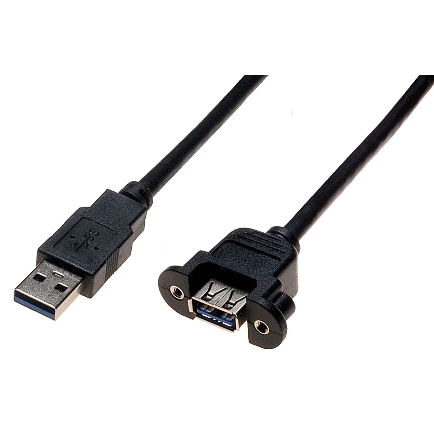 Lyndahl USB 3.0 Adapterkabel AF/AM für Frontplatteneinbau