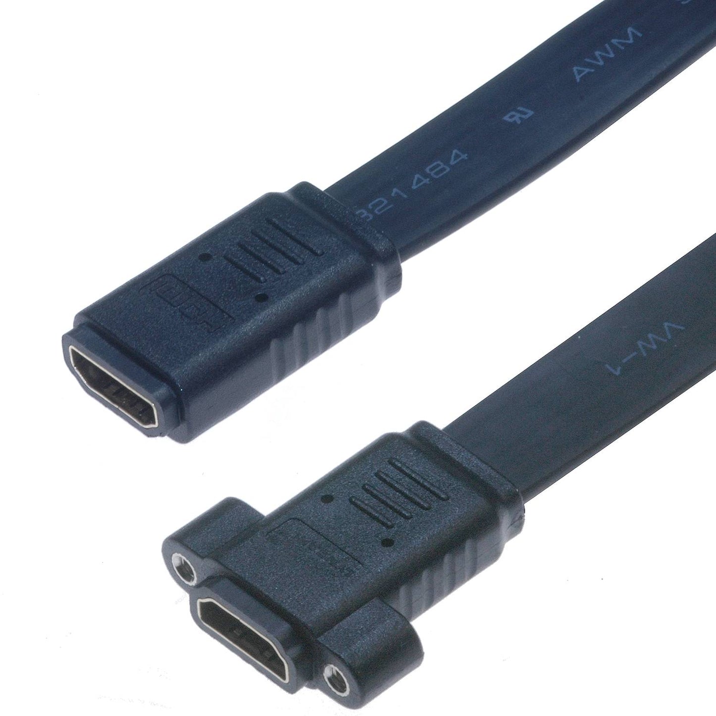 Lyndahl HDMI 1.4  Flach-Adapterkabel f. Frontplattenmontage (AF/AF)