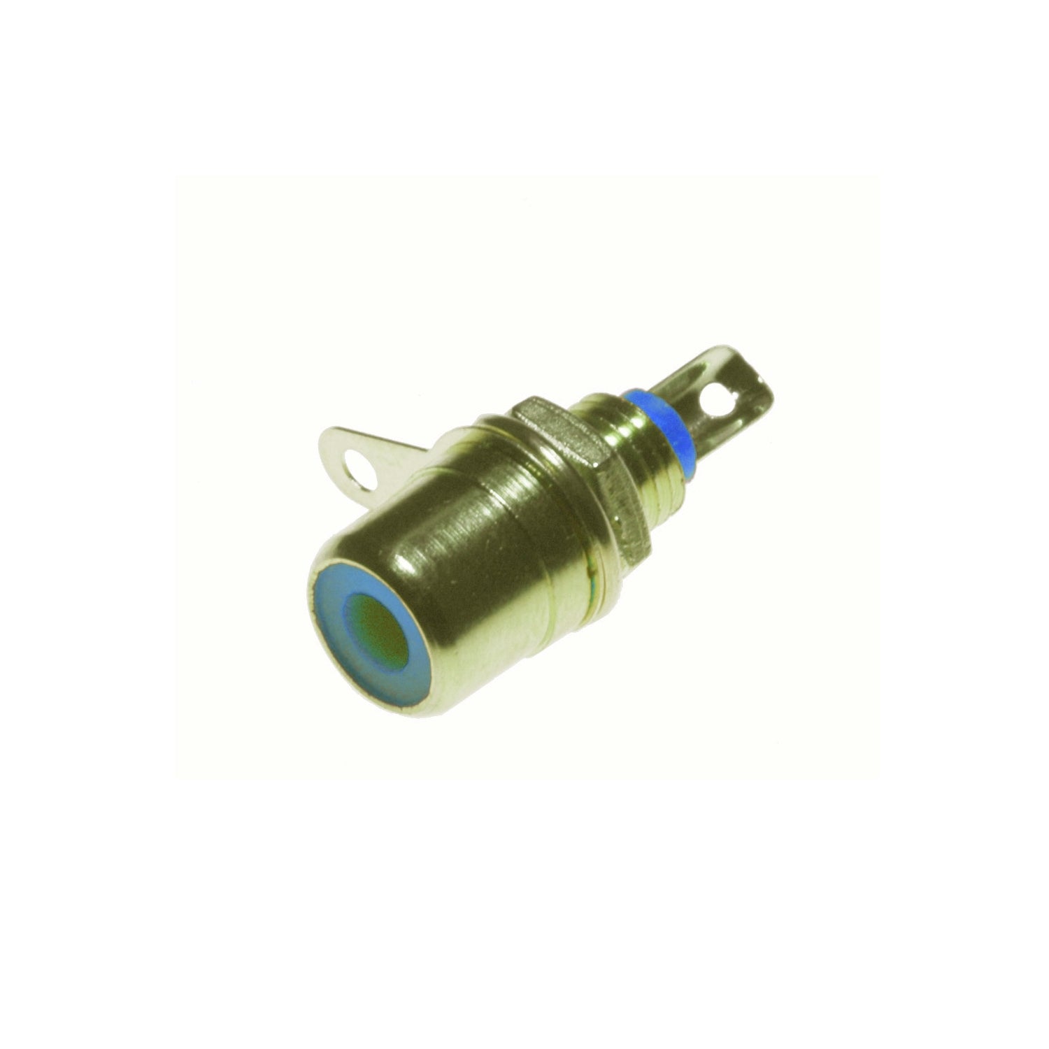 Lyndahl LKC003 RCA Cinch socket for front panel mounting, hard gold-plated