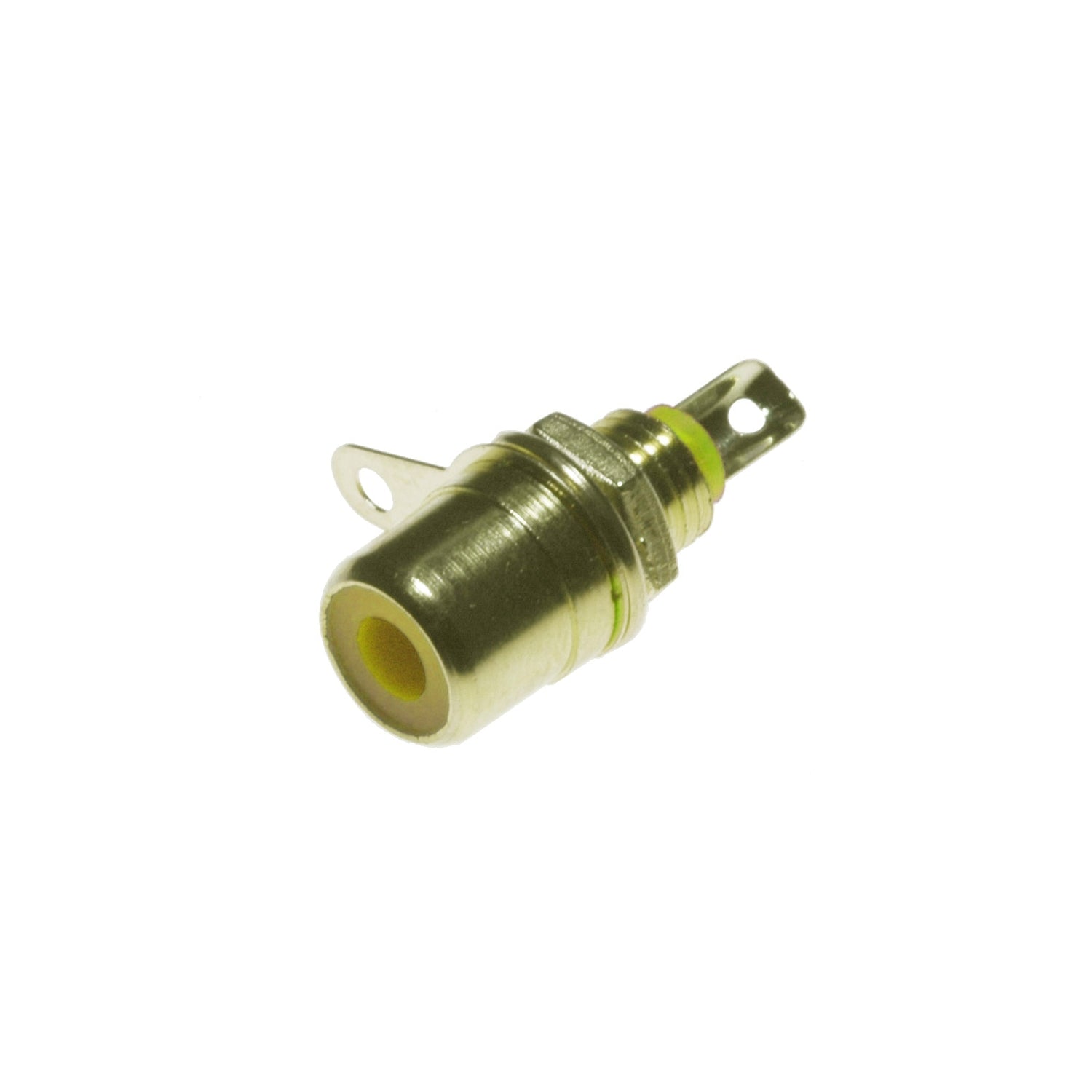 Lyndahl LKC003 RCA Cinch socket for front panel mounting, hard gold-plated